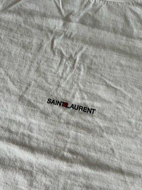 Saint Laurent White T-Shirt Size S